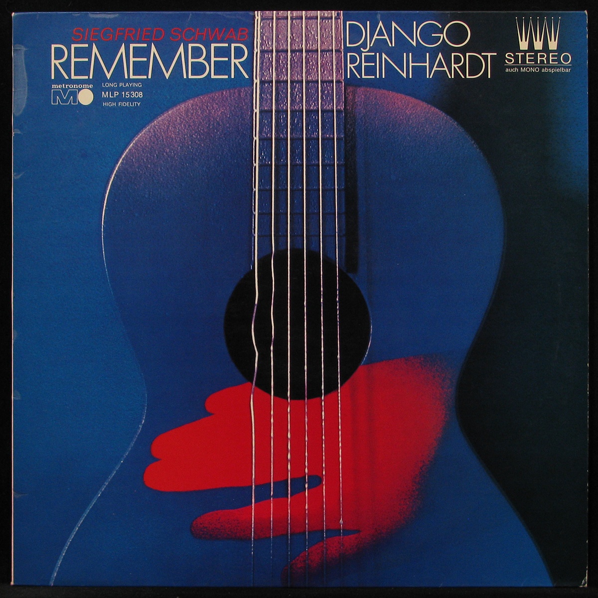 LP Siegfried Schwab — Remember Django Reinhardt фото