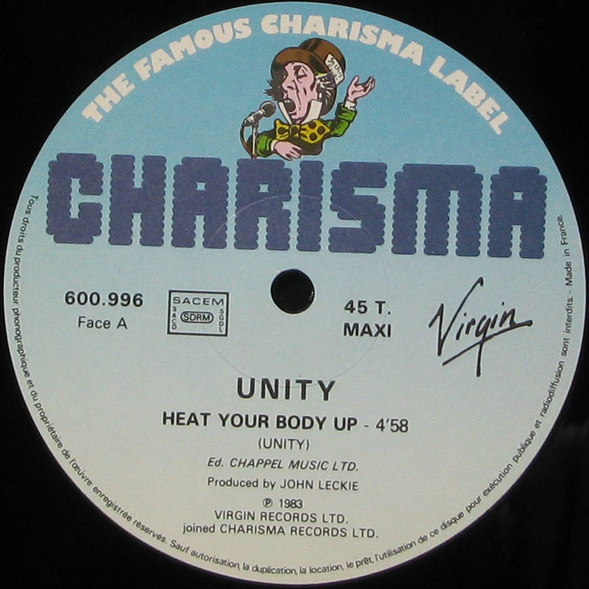 LP Unity — Heat Your Body Up (Special Remixed Extended Version) (maxi) фото 2