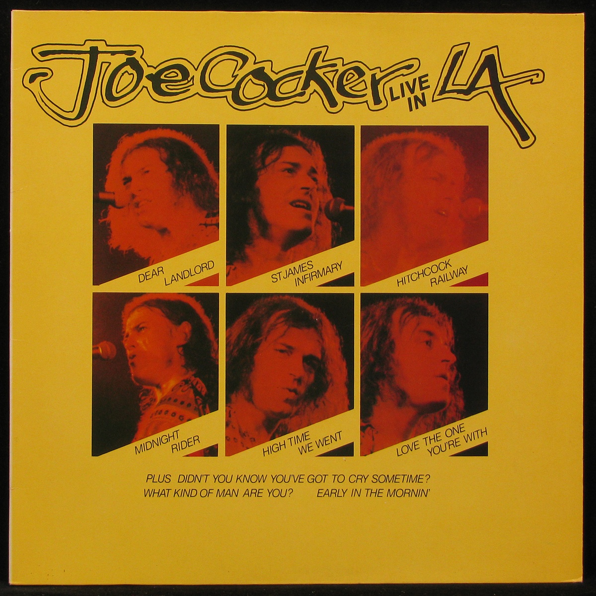 LP Joe Cocker — Live In L.A. фото