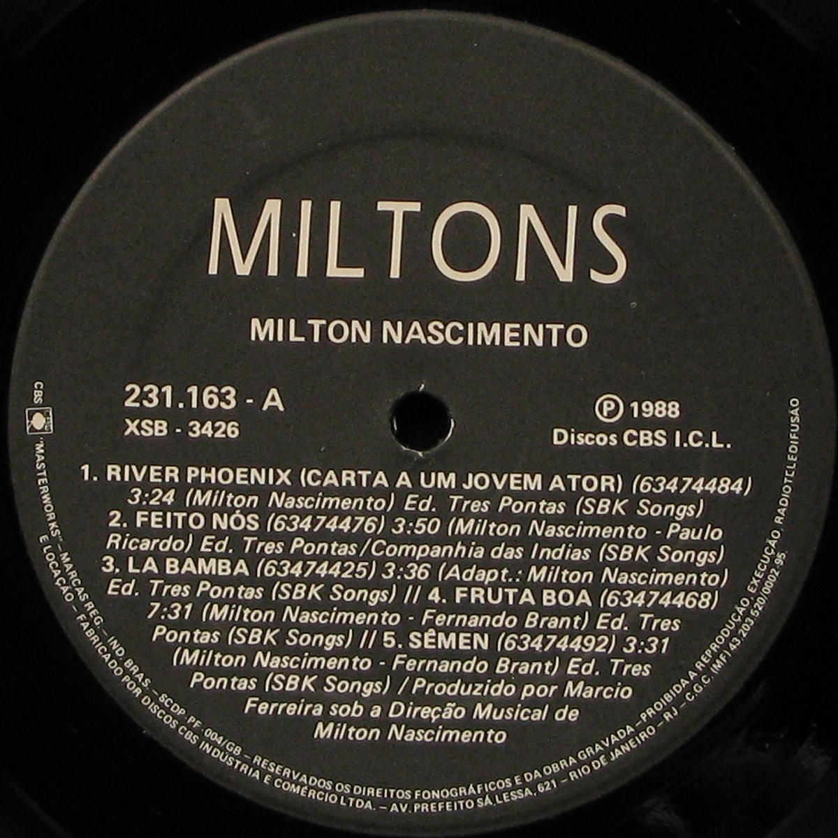 LP Milton Nascimento — Miltons фото 2