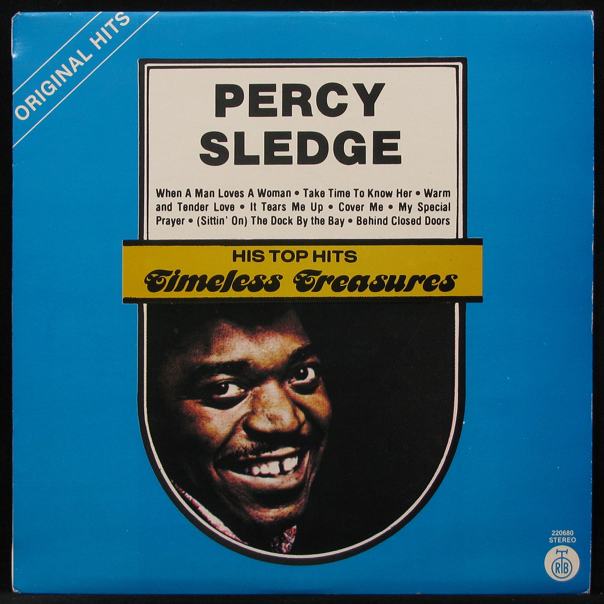 LP Percy Sledge — His Top Hits фото