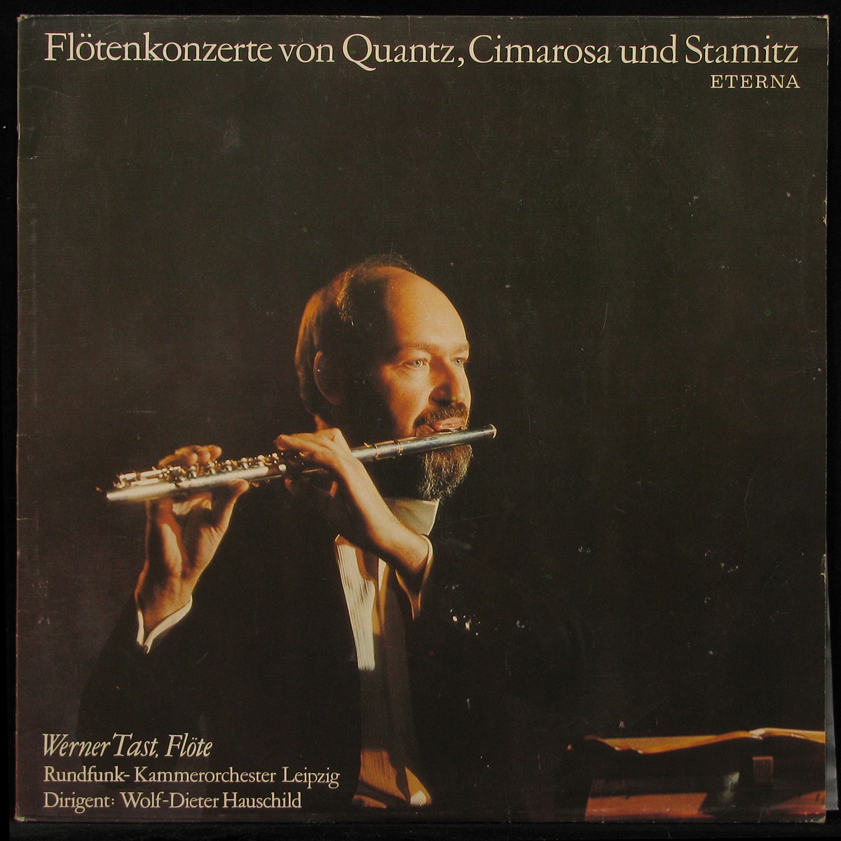 LP Werner Tast / Wolf-Dieter Hauschild — Flotenkonzerte: Quantz / Cimarosa / Stamitz фото