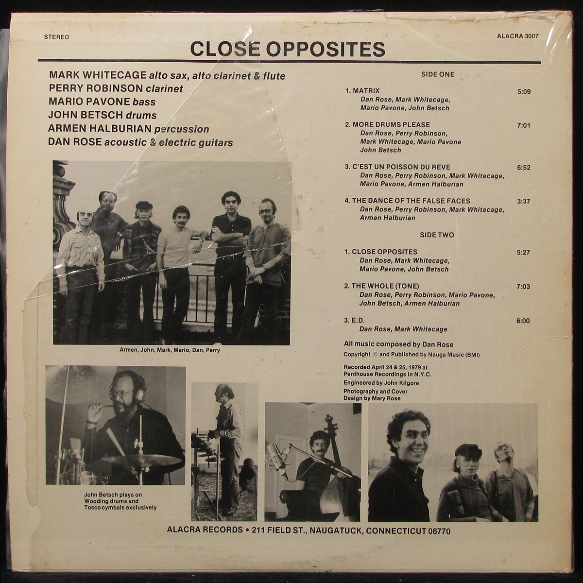 LP Dan Rose — Close Opposites фото 3