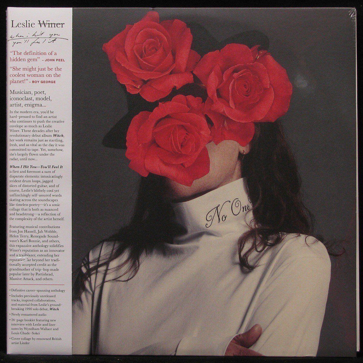 LP Leslie Winer — When I Hit You - You'll Feel It (2LP, + book, + obi) фото