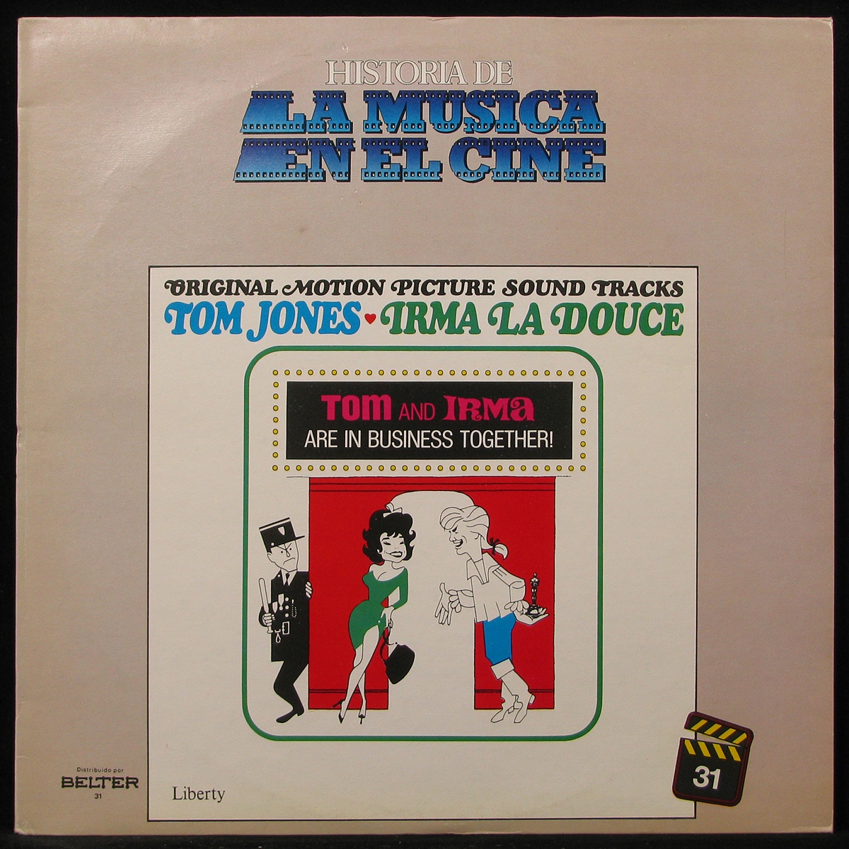 LP Andre Previn + V/A — Original Motion Picture Sound Tracks: Tom Jones / Irma La Douce фото