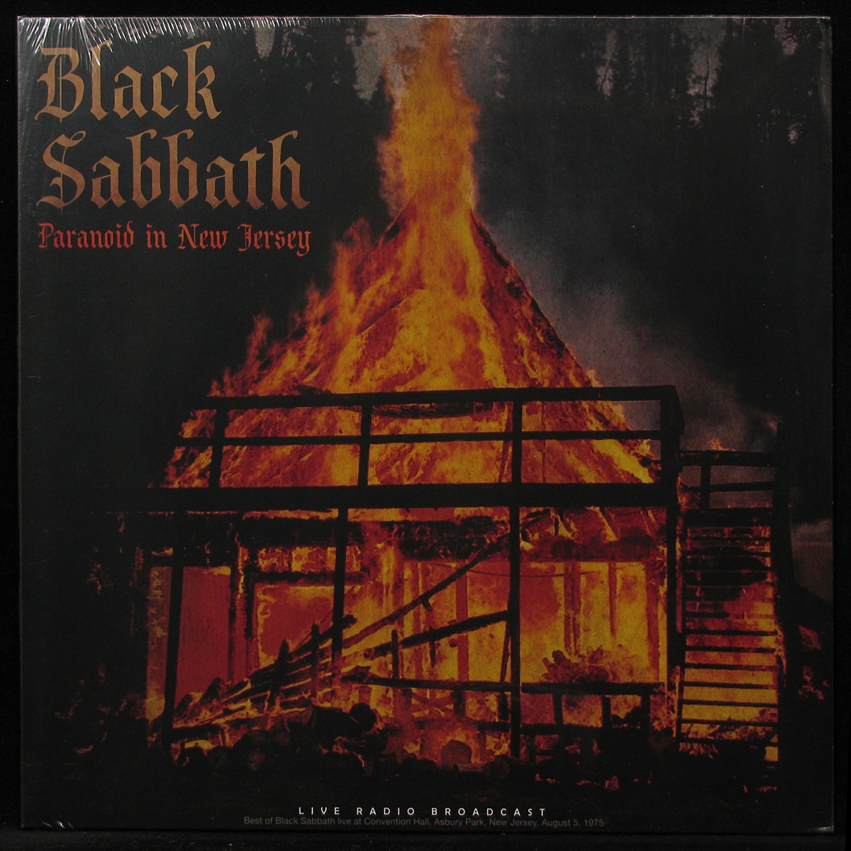 LP Black Sabbath — Paranoid In New Jersey фото