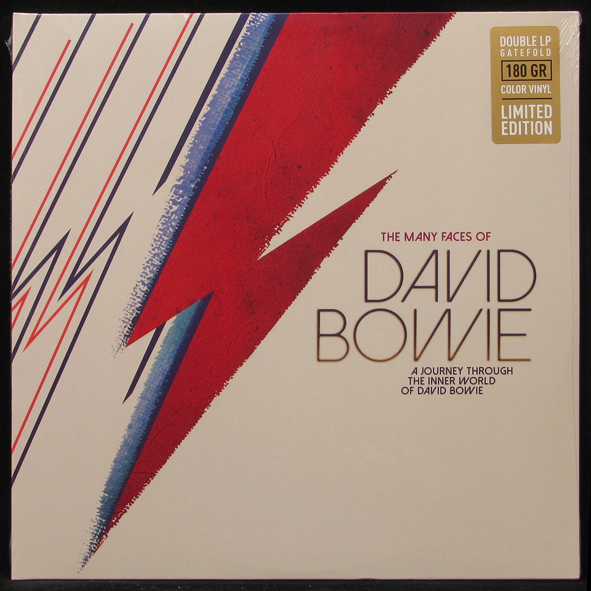LP David Bowie + V/A — Many Faces Of David Bowie (2LP, coloured vinyl) фото