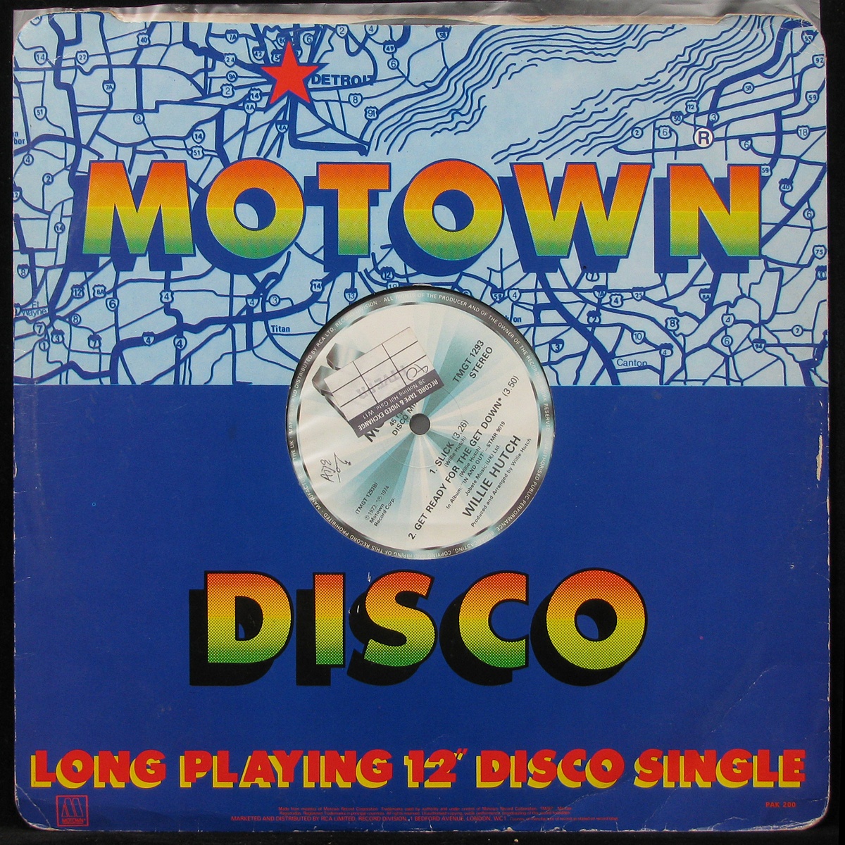 LP Willie Hutch — Party Down (maxi) фото