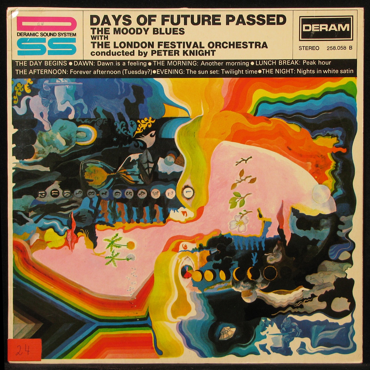 LP Moody Blues — Days Of Future Passed фото