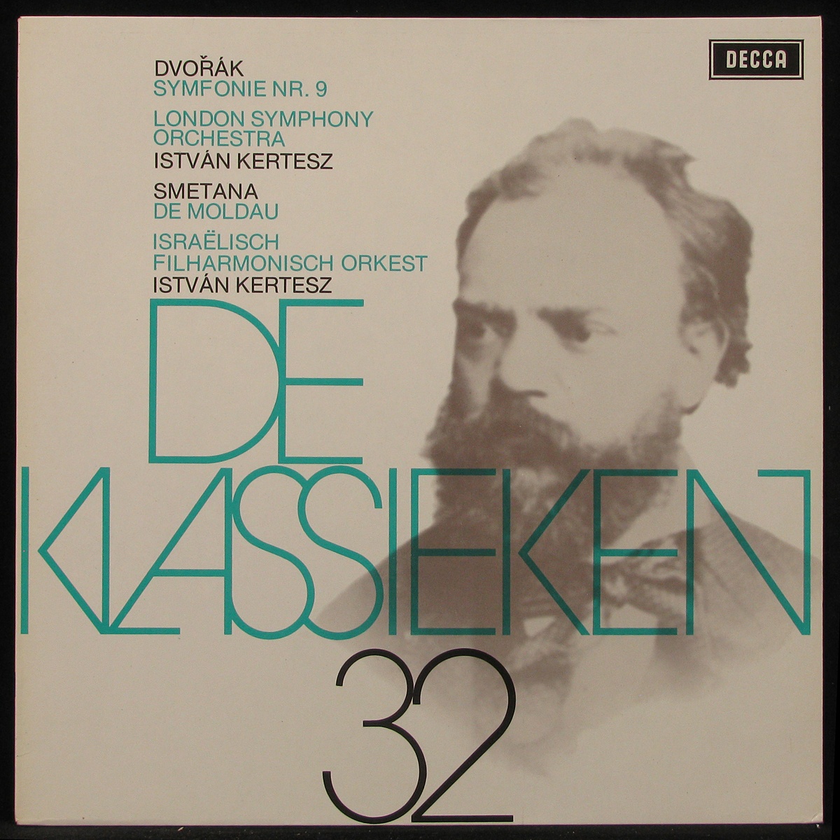 LP Istvan Kertesz — Dvorak: Symfonie Nr. 9, Smetana: De Moldau фото