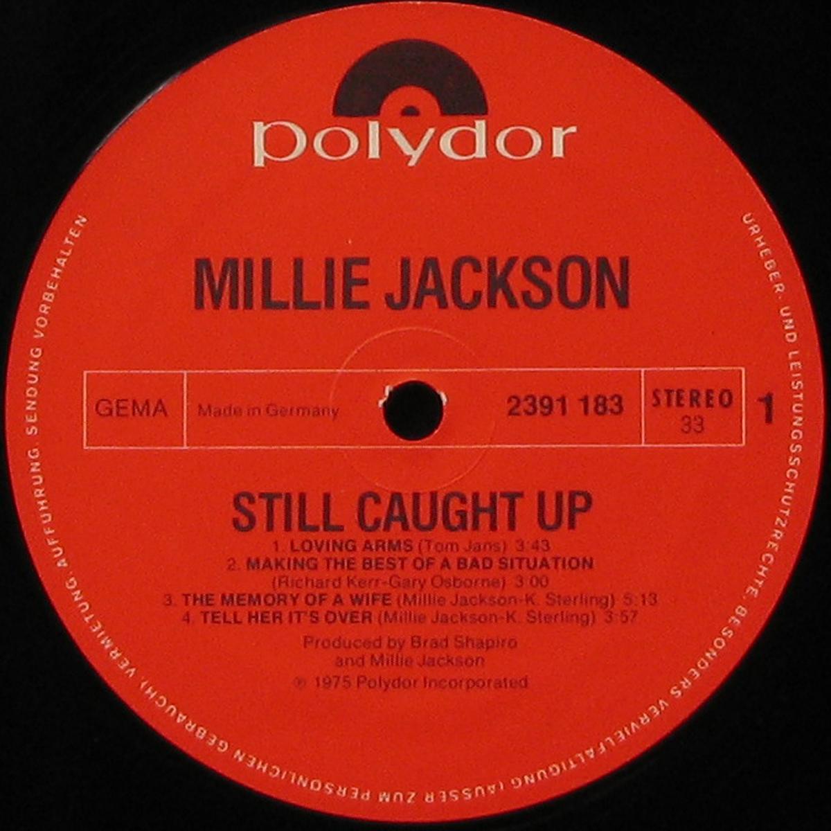 LP Millie Jackson — Still Caught Up фото 2