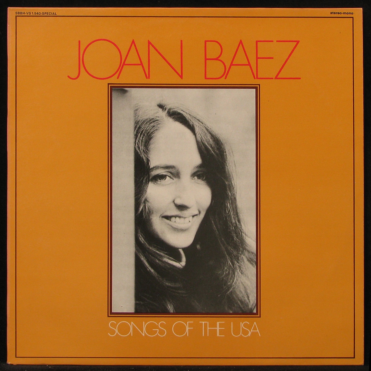 Пластинка Joan Baez - Songs Of The USA, 1965, NM/NM, арт. 293480