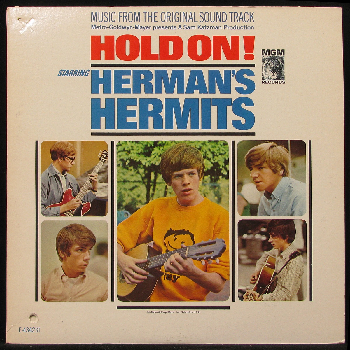 LP Herman's Hermits — Hold On! фото