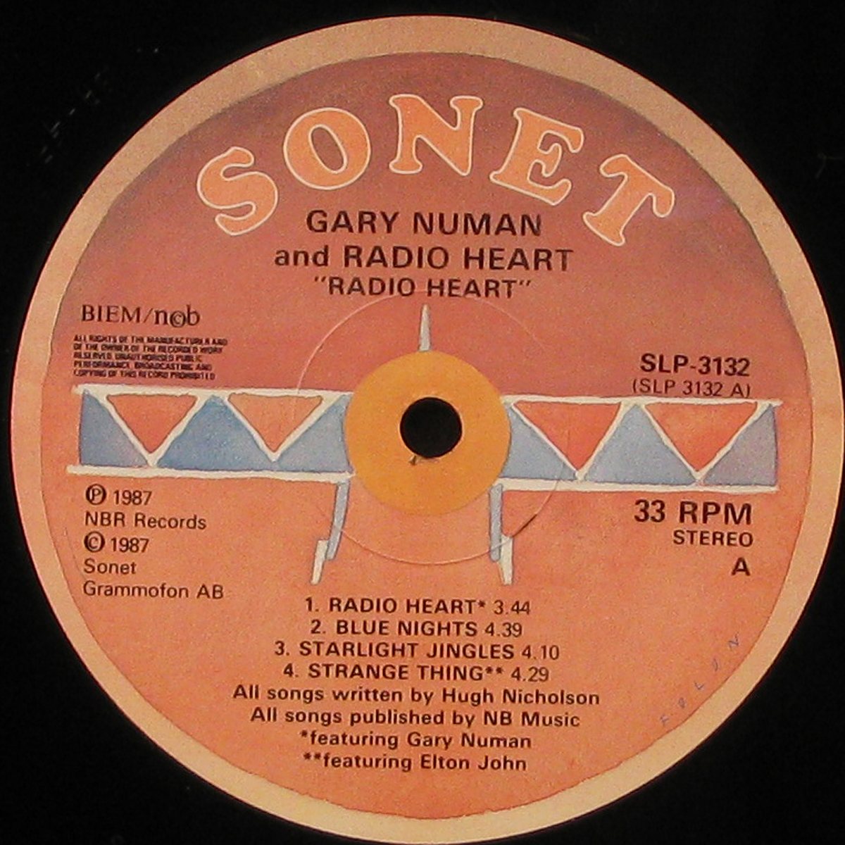 LP Radio Heart Featuring Gary Numan — Radio Heart фото 2