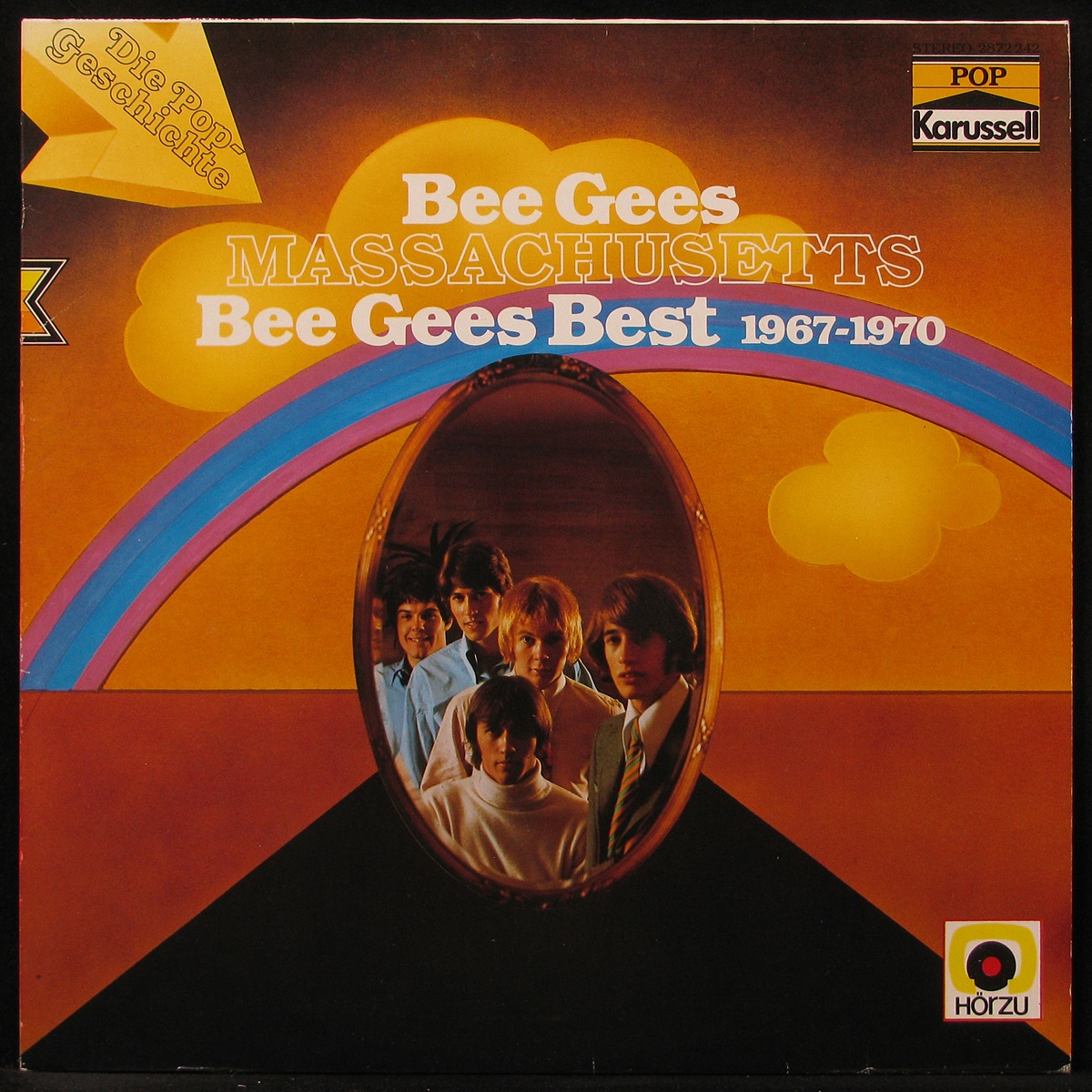LP Bee Gees — Bee Gees Best 1967-1970 / Massachusetts фото