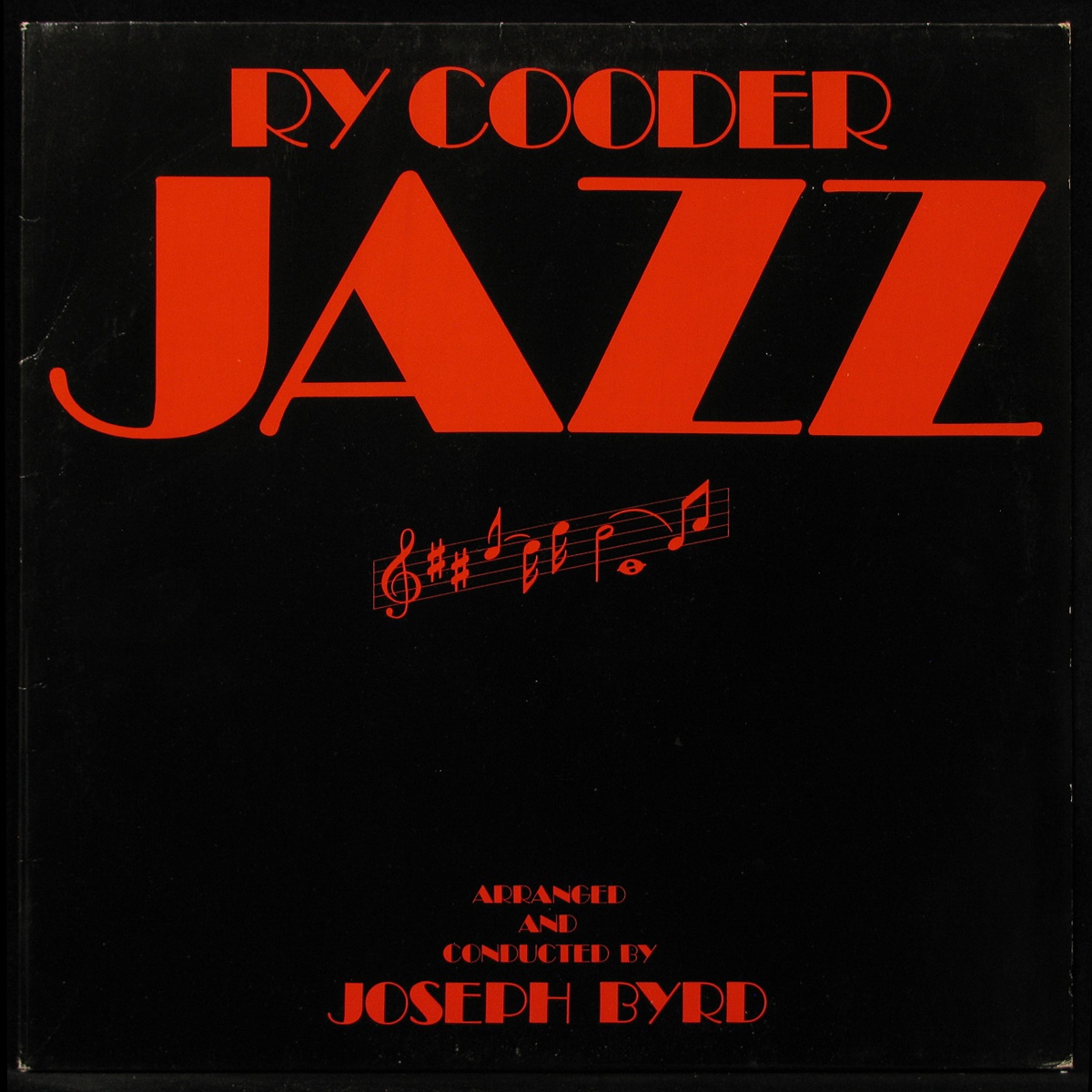 LP Ry Cooder — Jazz фото
