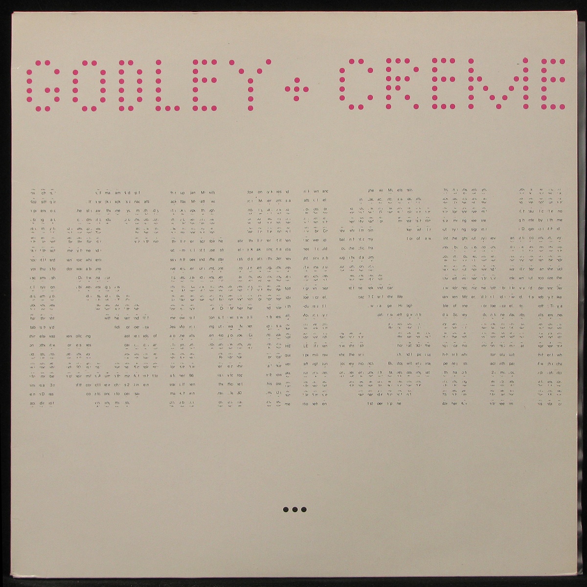 LP Godley & Creme — Ismism фото