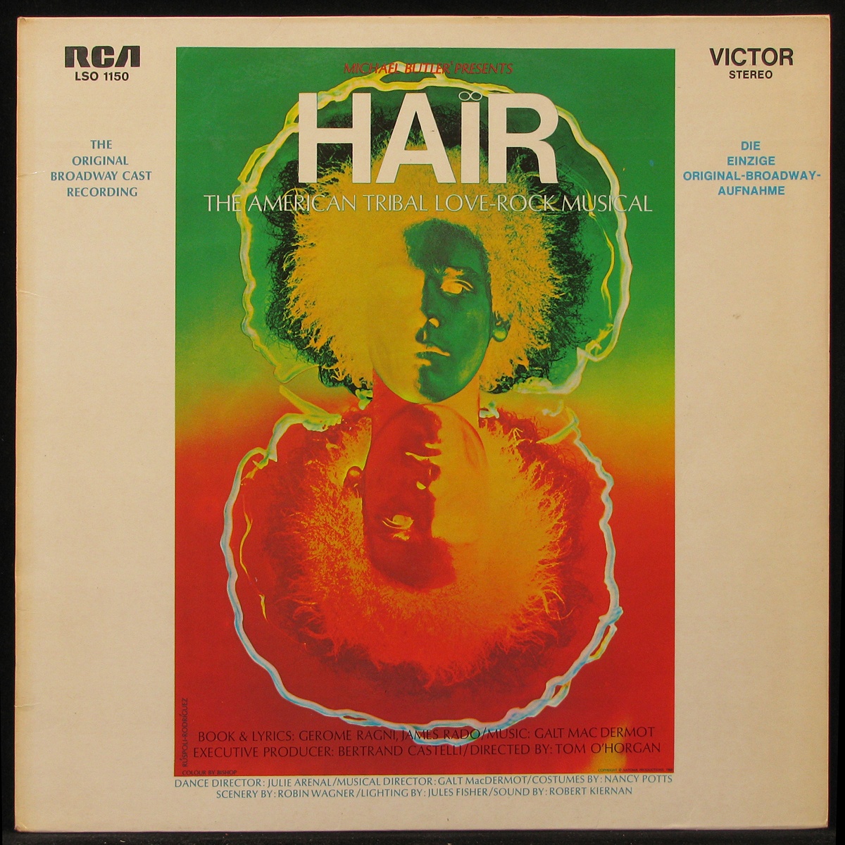 LP V/A — Hair - The American Tribal Love-Rock Musical фото