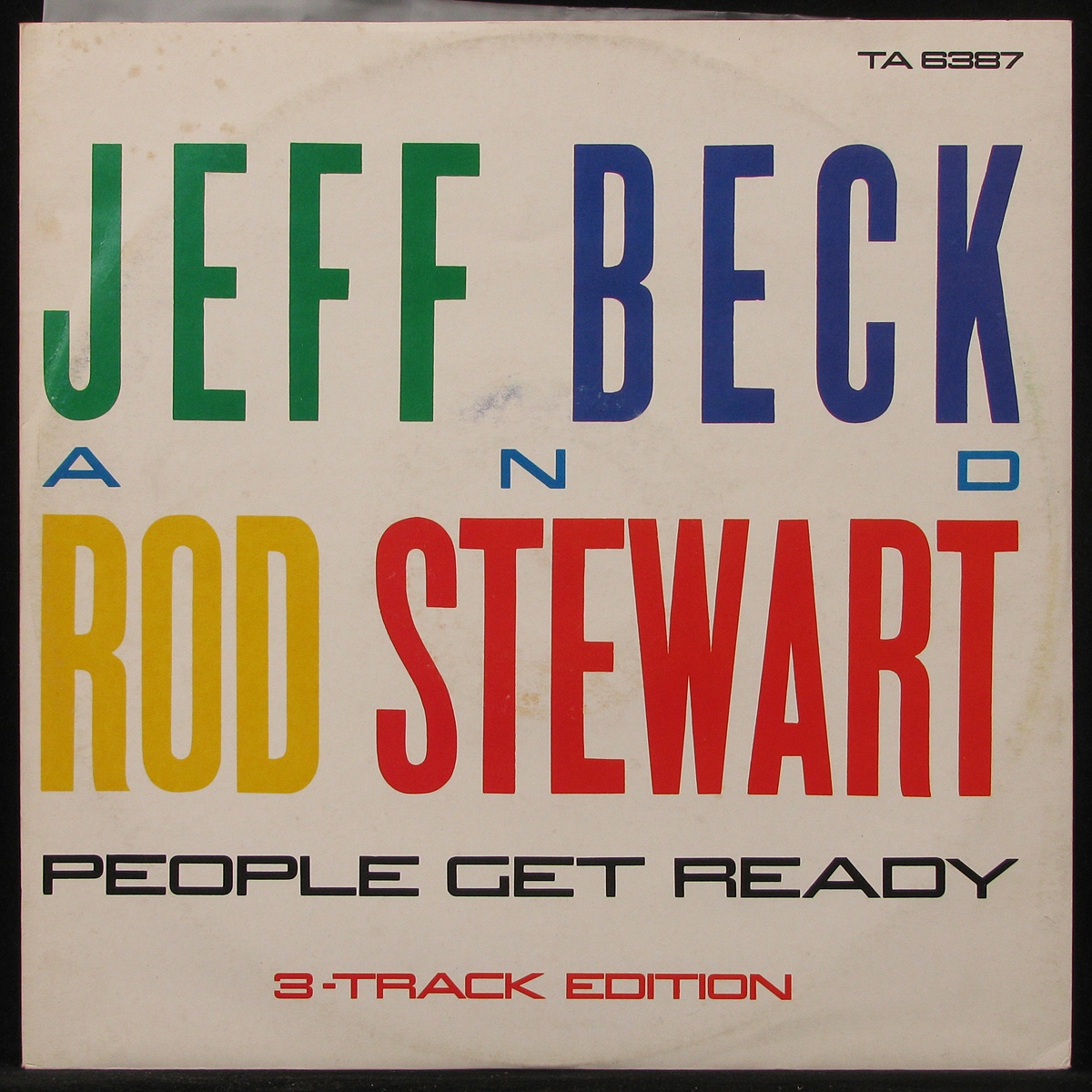 LP Jeff Beck / Rod Stewart — People Get Ready (maxi) фото
