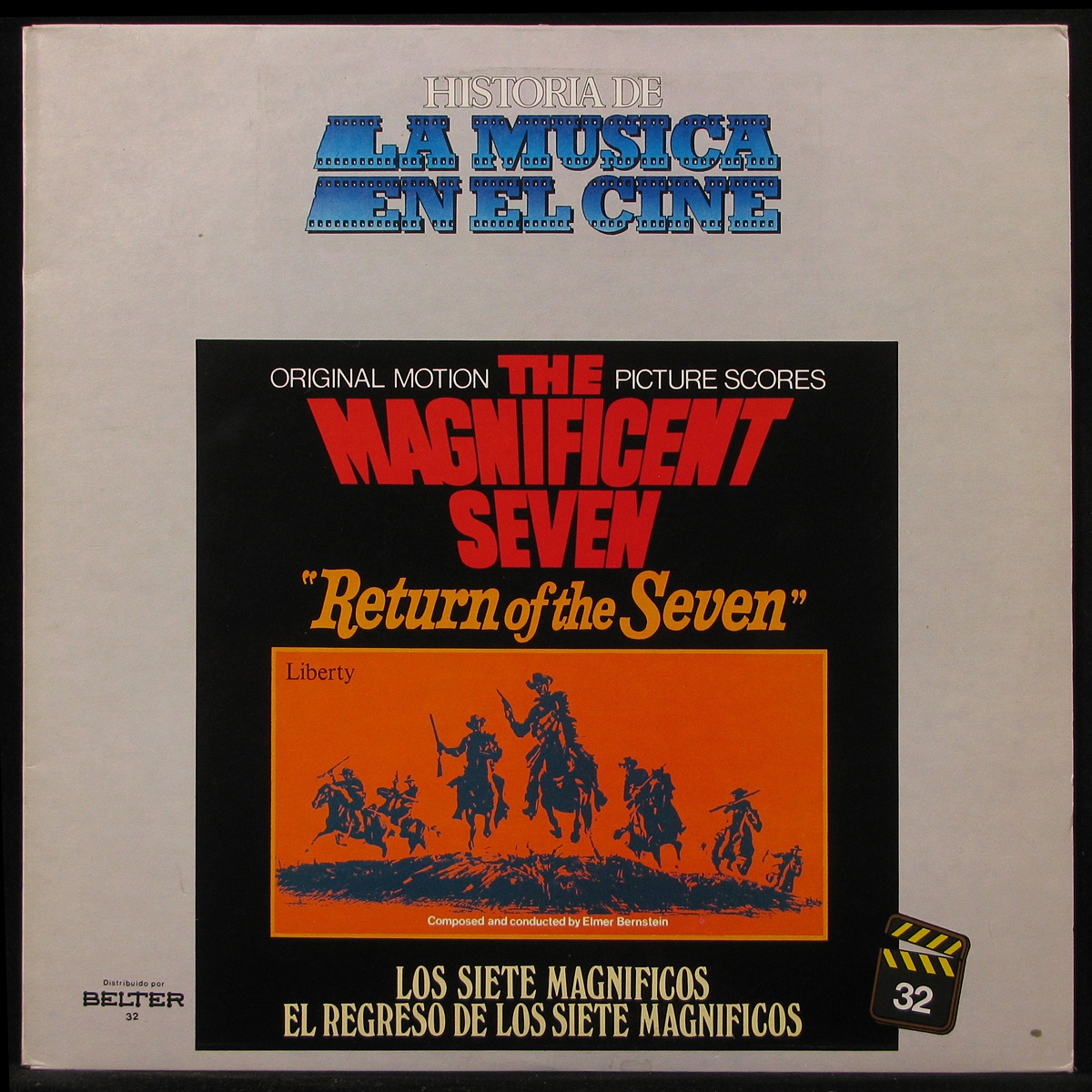 LP Soundtrack — Magnificent Seven - Return Of The Seven фото