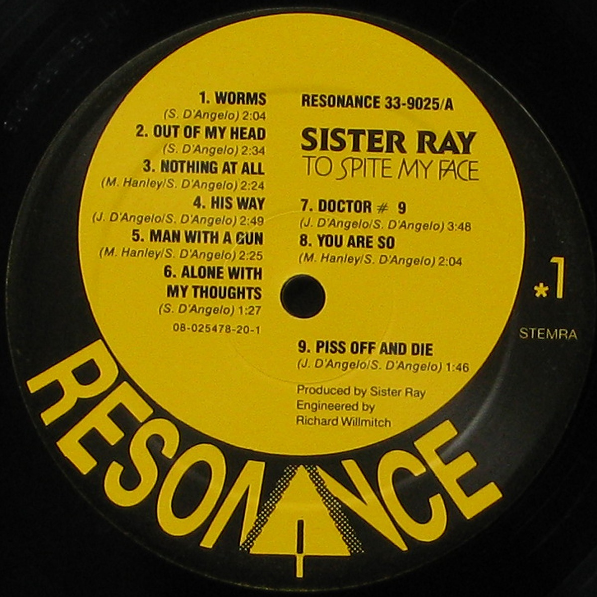 LP Sister Ray — To Spite My Face фото 2
