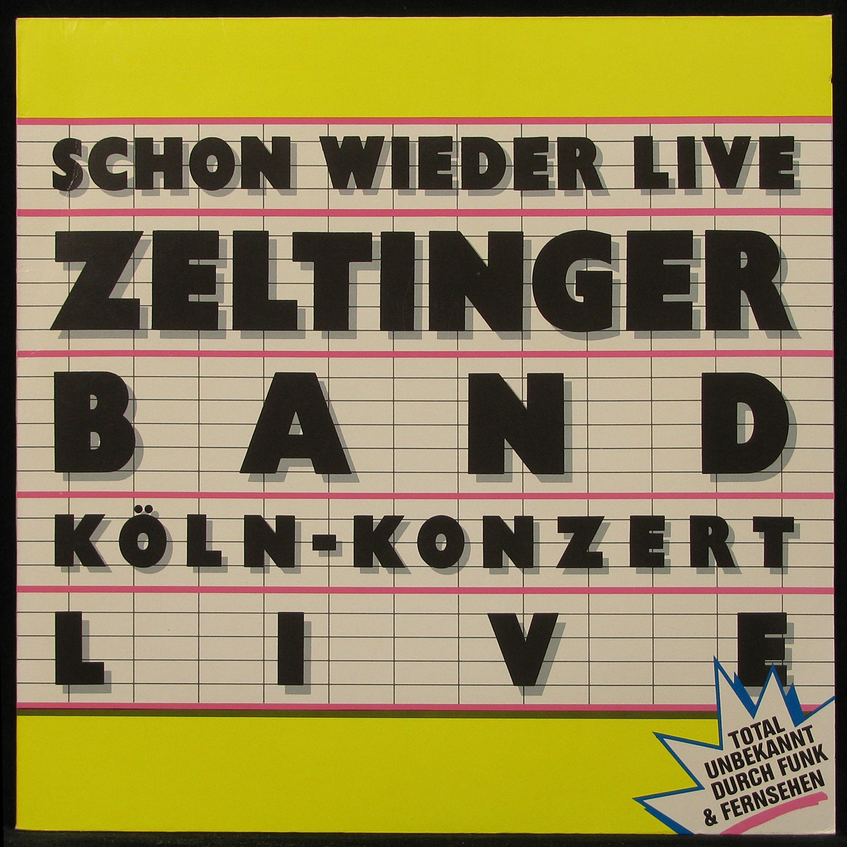 LP Zeltinger Band — Schon Wieder Live фото