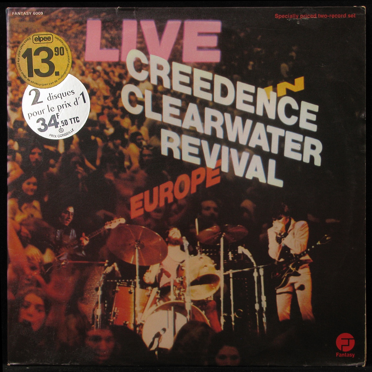 LP Creedence Clearwater Revival — Live In Europe (2LP) фото