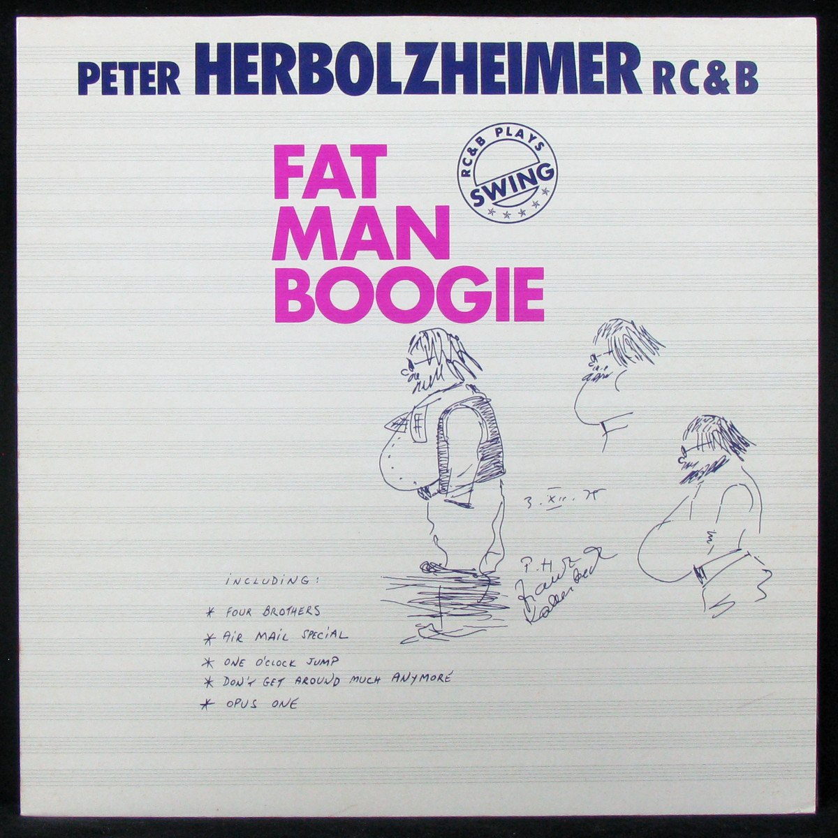LP Peter Herbolzheimer RC & B — Fat Man Boogie - A Tribute To Swing фото