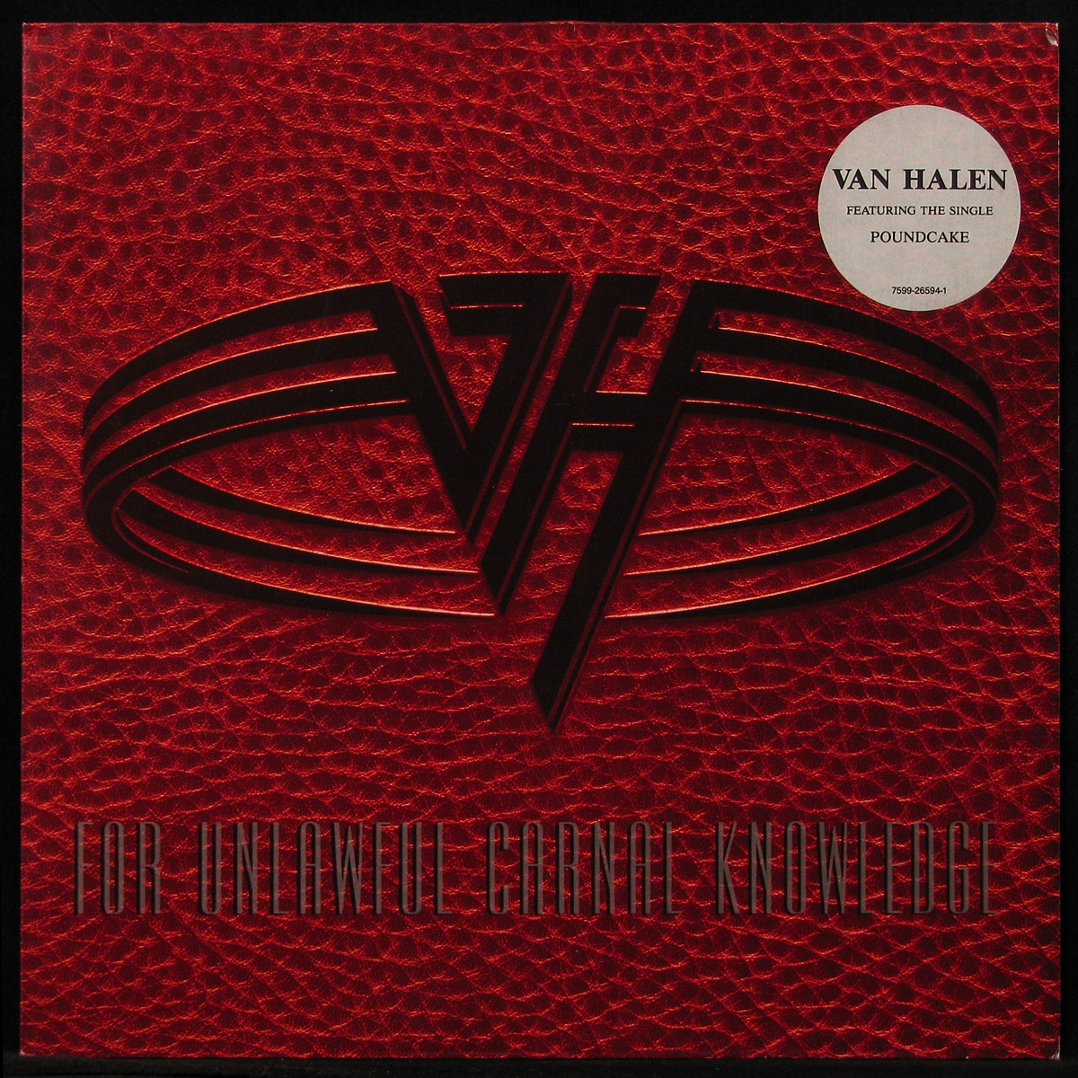 LP Van Halen — For Unlawful Carnal Knowledge фото