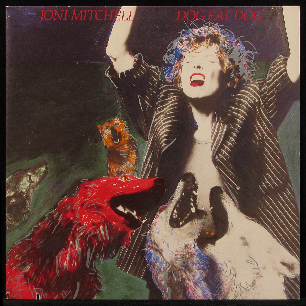 LP Joni Mitchell — Dog Eat Dog фото