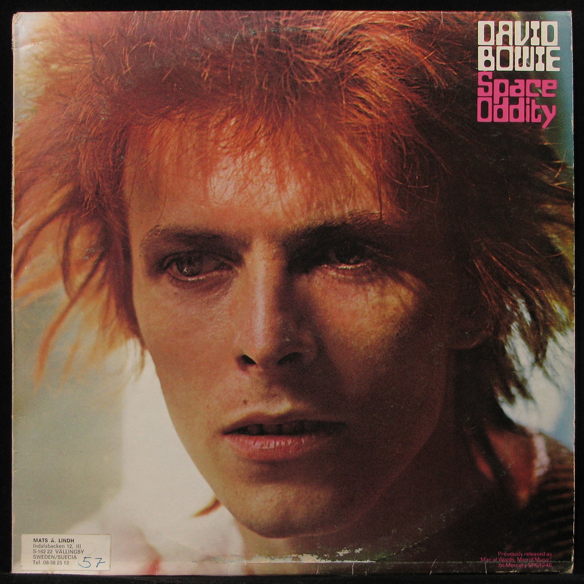 LP David Bowie — Space Oddity фото