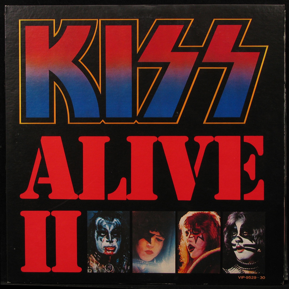 LP Kiss — Alive II  (+ tattoo, + book, 2LP) фото