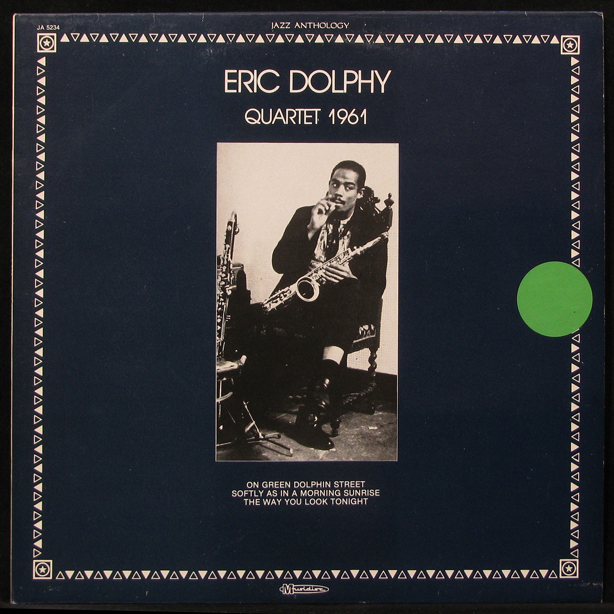 LP Eric Dolphy — Quartet 1961 фото