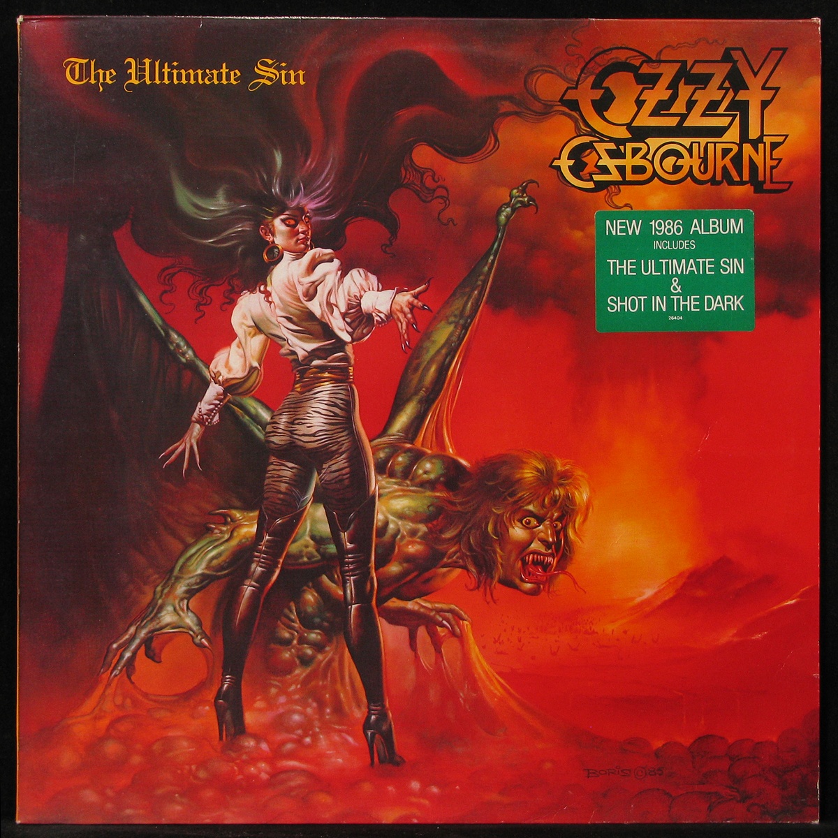 LP Ozzy Osbourne — Ultimate Sin фото