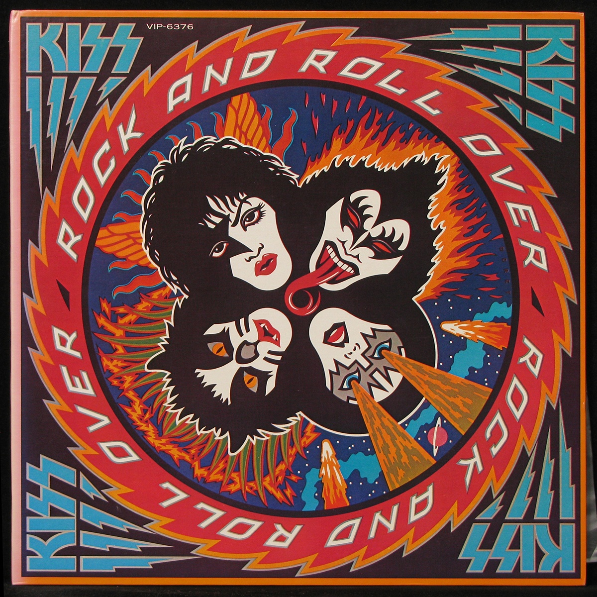 LP Kiss — Rock And Roll Over фото