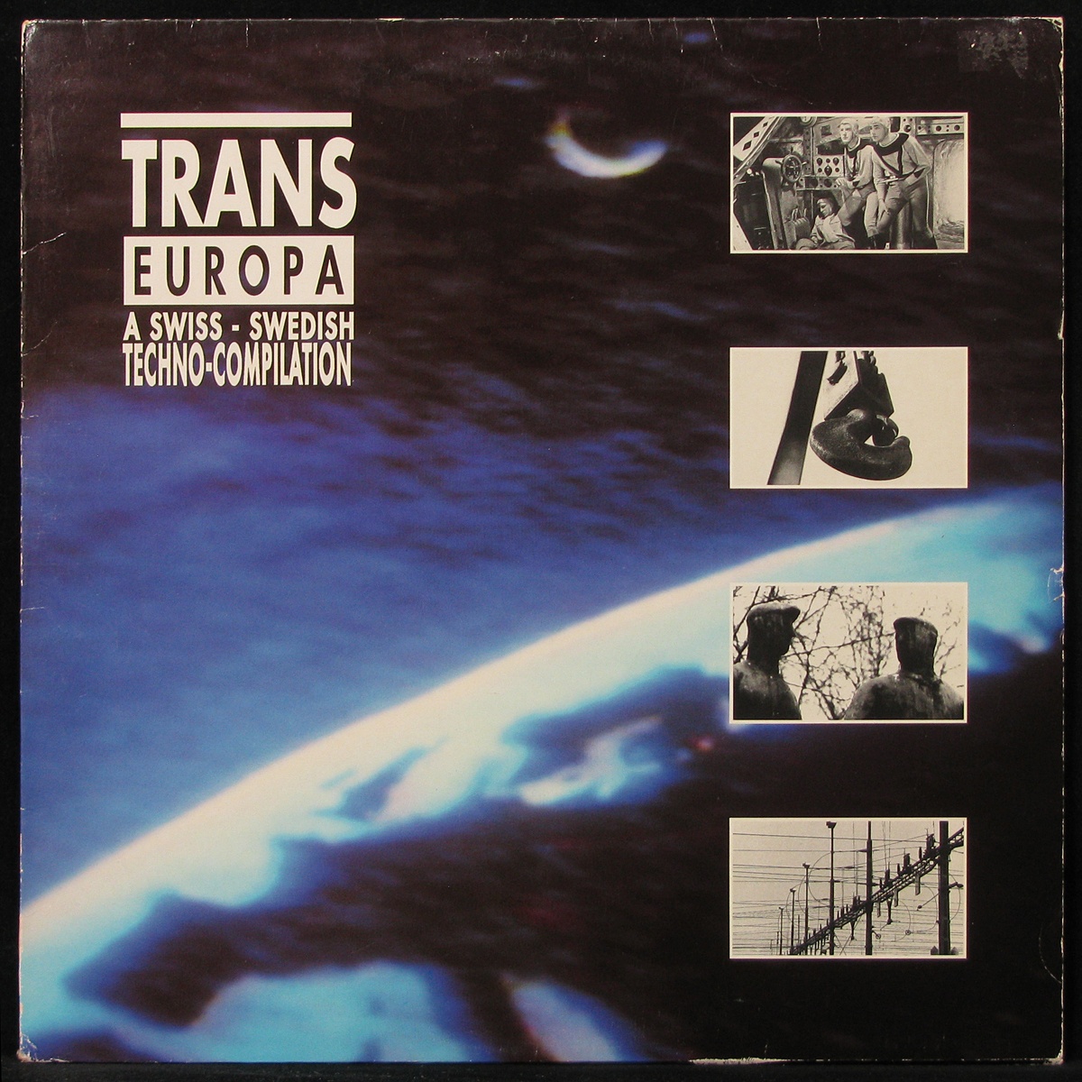 LP V/A — Trans Europa (A Swiss - Swedish Techno-Compilation) фото