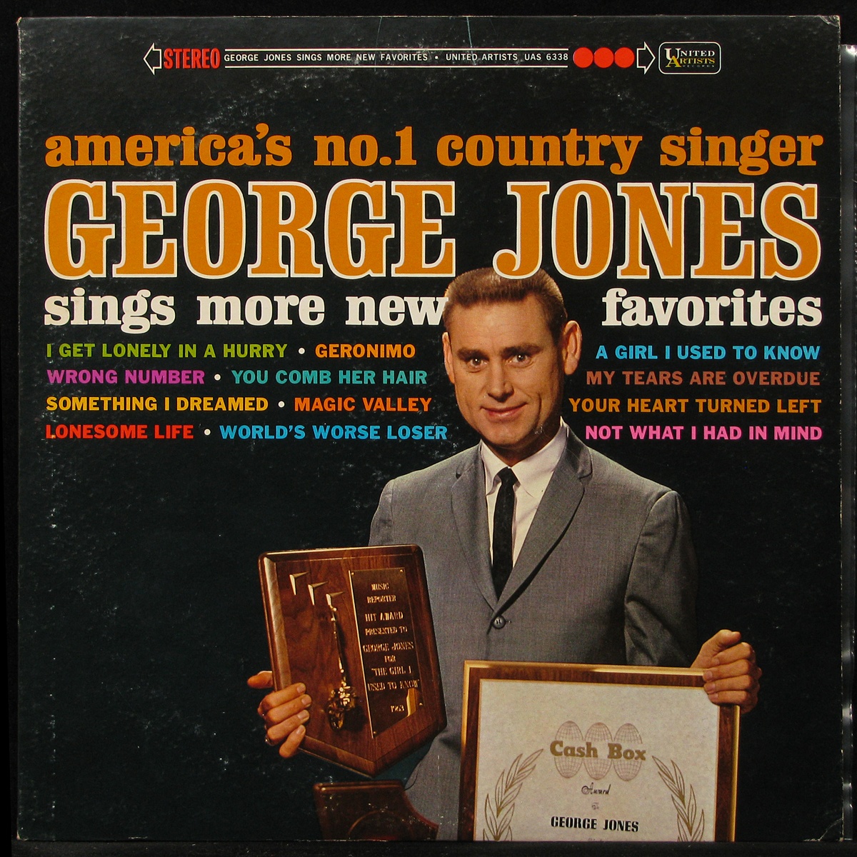 LP George Jones — Sings More New Favorites фото