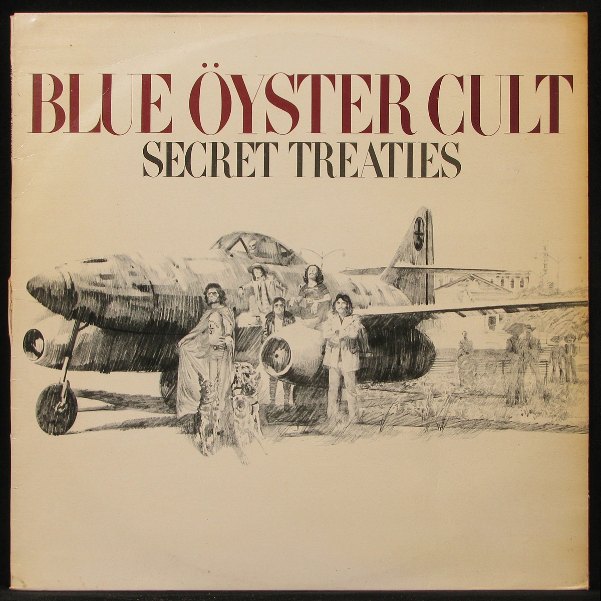 LP Blue Oyster Cult — Secret Treaties фото