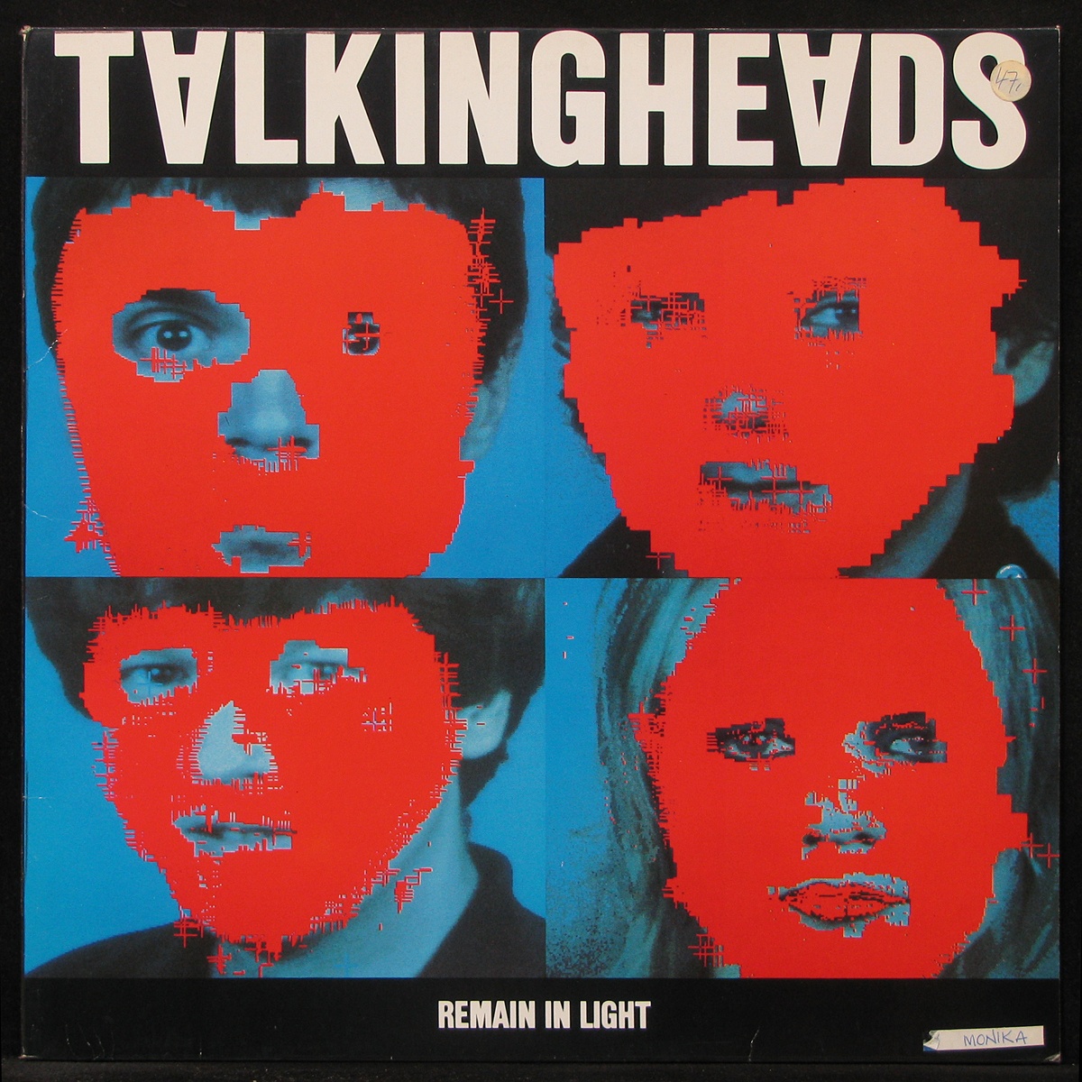 LP Talking Heads — Remain In Light фото