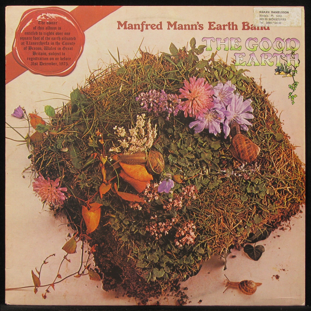 LP Manfred Mann's Earth Band — Good Earth фото