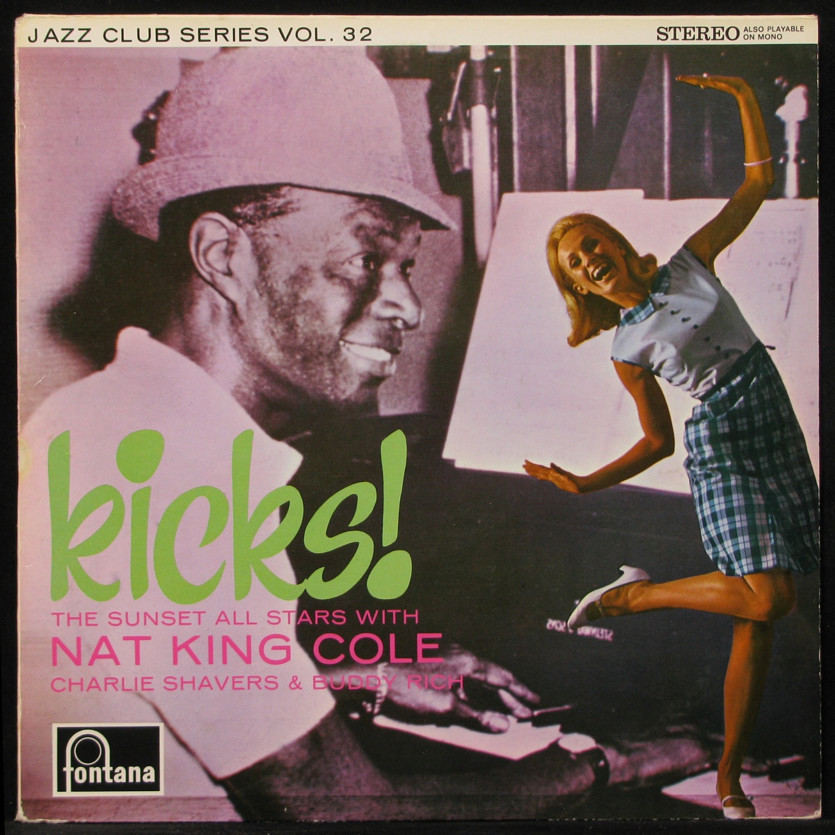 LP Nat King Cole — Kicks! фото