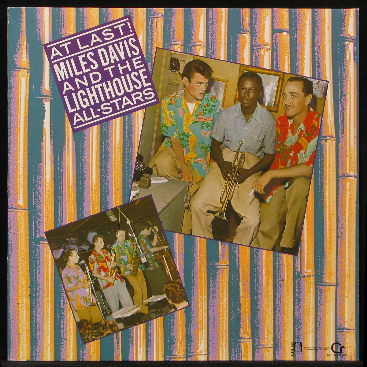 LP Miles Davis / Lighthouse All-Stars — At Last! фото