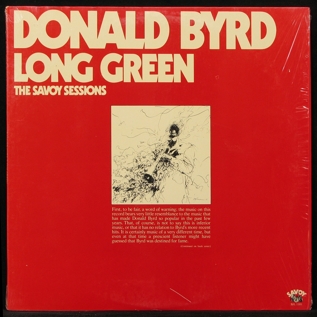 LP Donald Byrd — Long Green фото