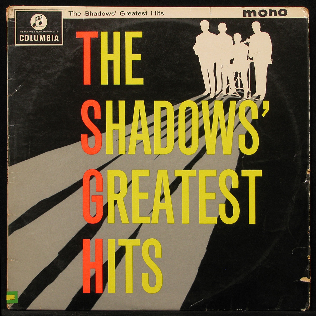 LP Shadows — Shadows' Greatest Hits (mono) фото