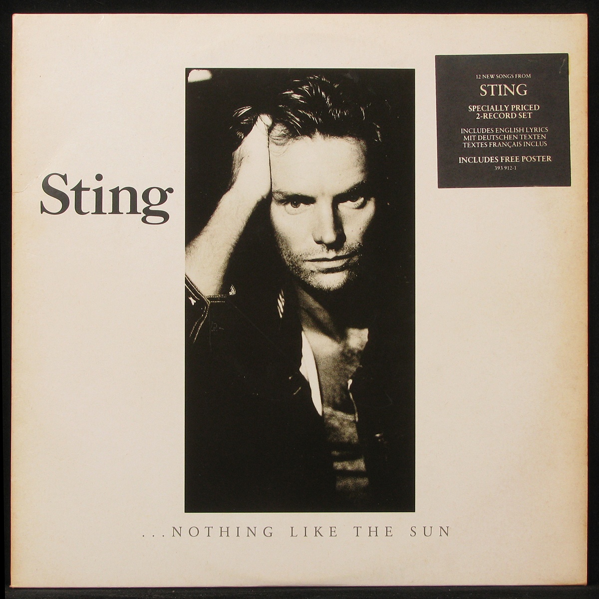 LP Sting — Nothing Like The Sun (2LP, + poster) фото