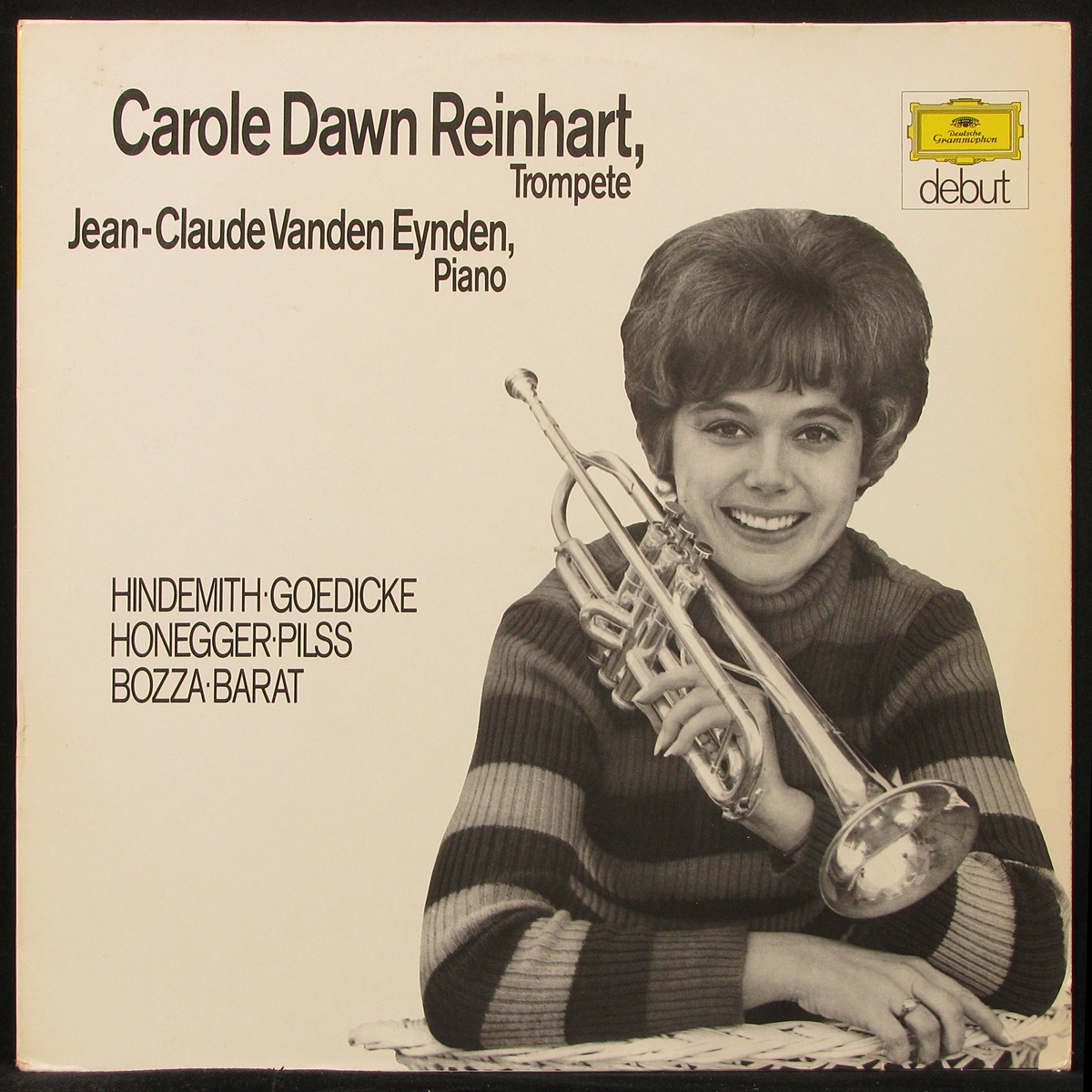 LP Carole Dawn Reinhart / Jean-Claude Vanden Eynden — Kompositionen Fur Trompete: Hindemith / Goedicke / Honegger / Pilss / Bozza / Barat фото