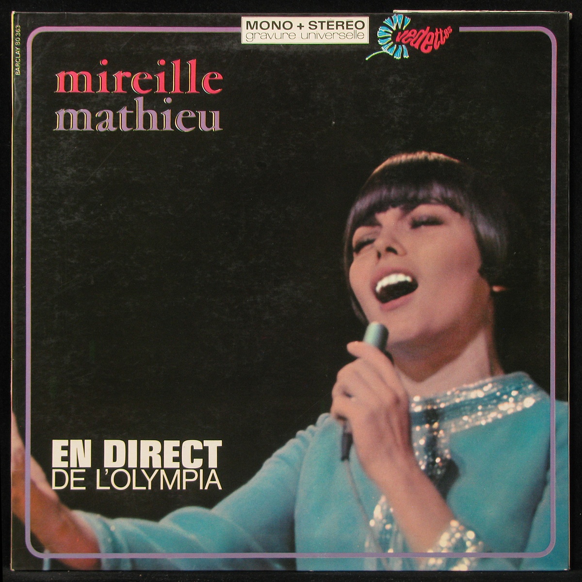 LP Mireille Mathieu — En Direct De L'Olympia фото