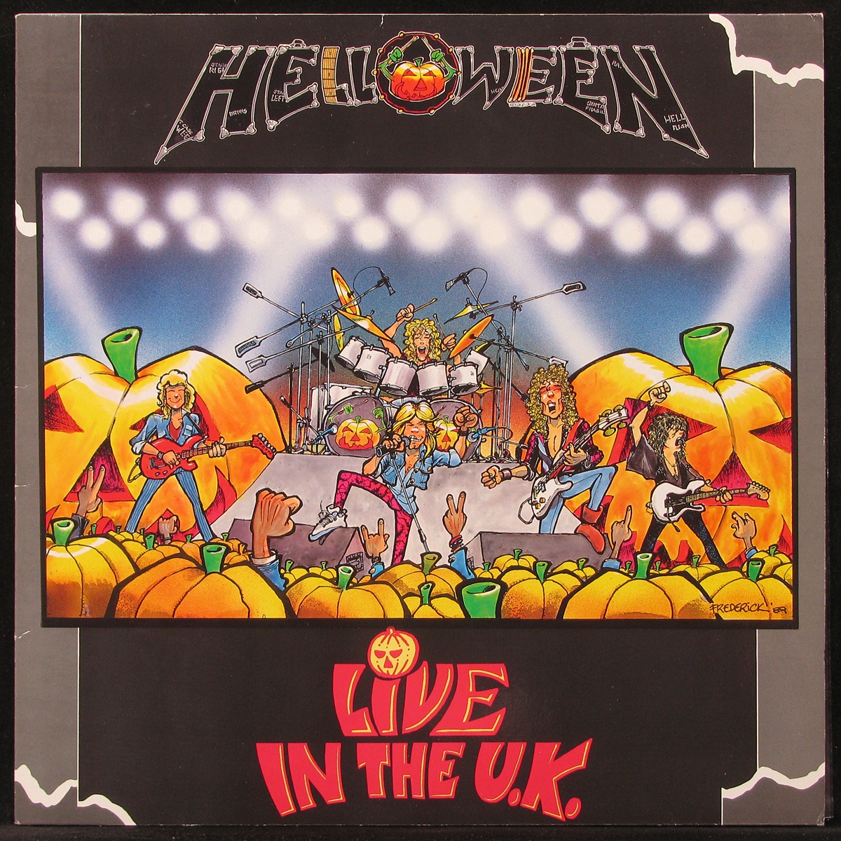 LP Helloween — Live In The UK фото