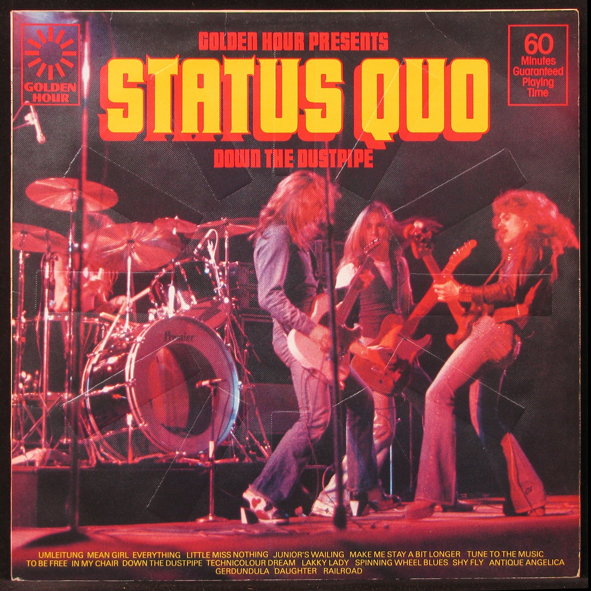 LP Status Quo — Status Quo - Down The Dustpipe (coloured vinyl) фото