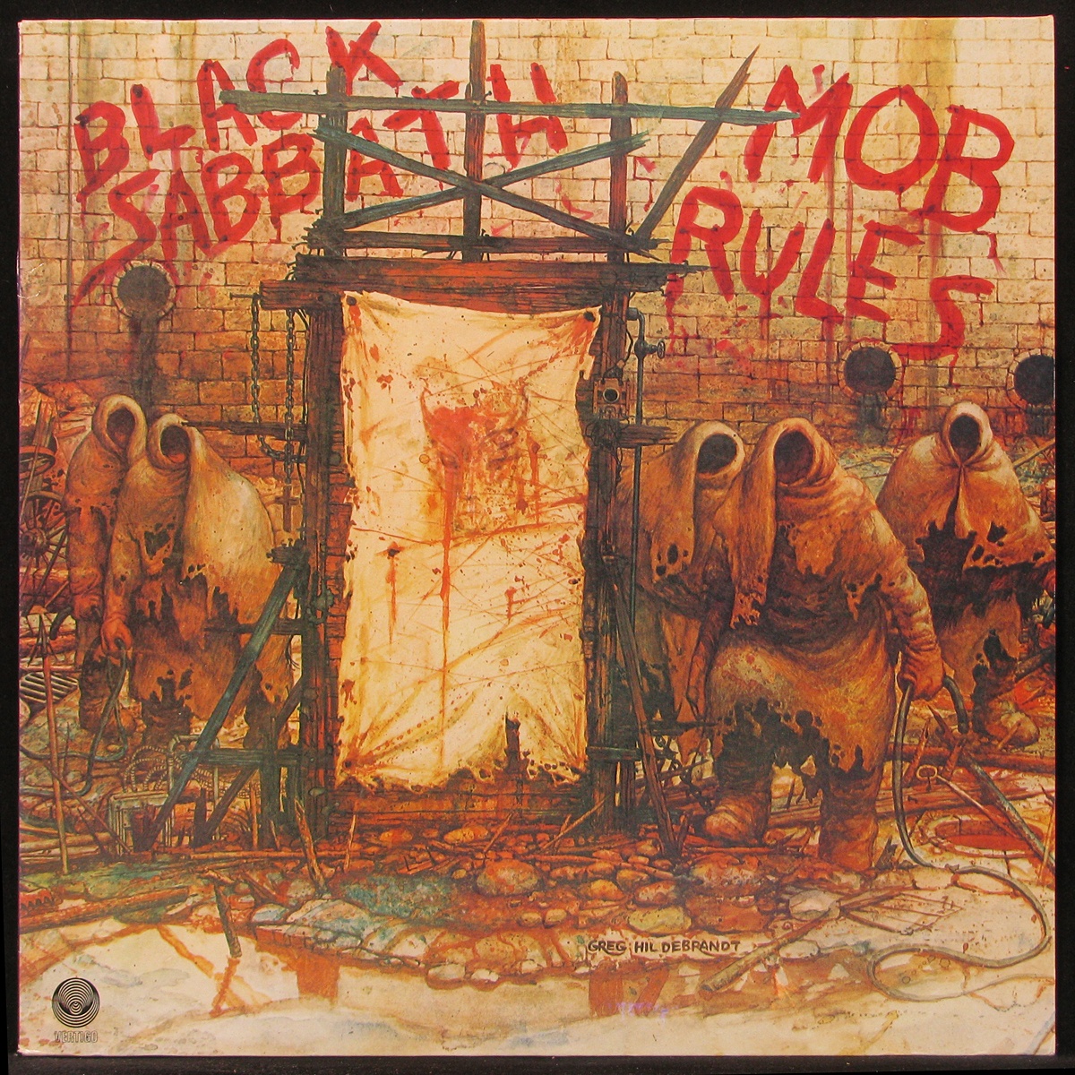 LP Black Sabbath — Mob Rules фото